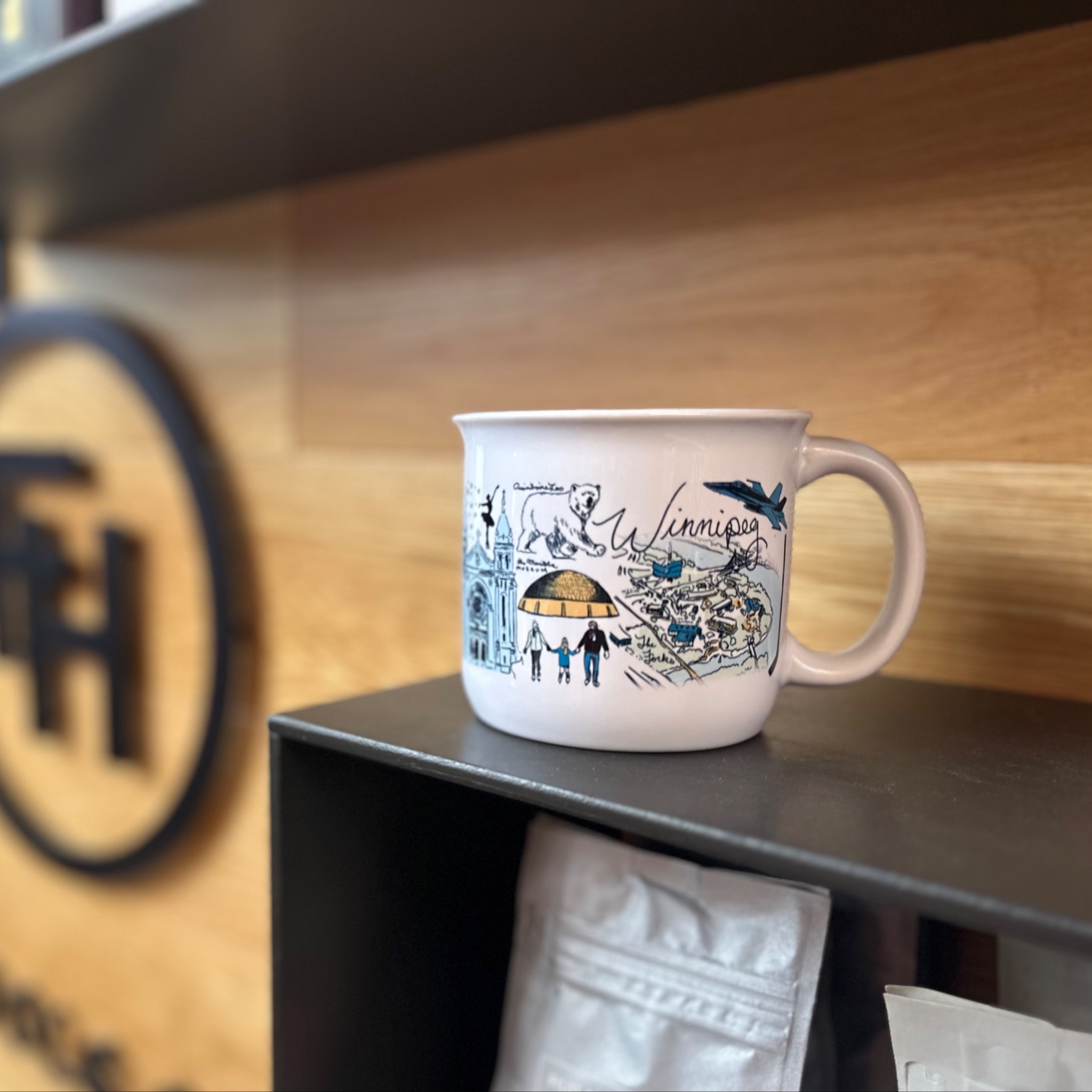 The Winnipeg Mug collaboration by Artist Ashley Ann