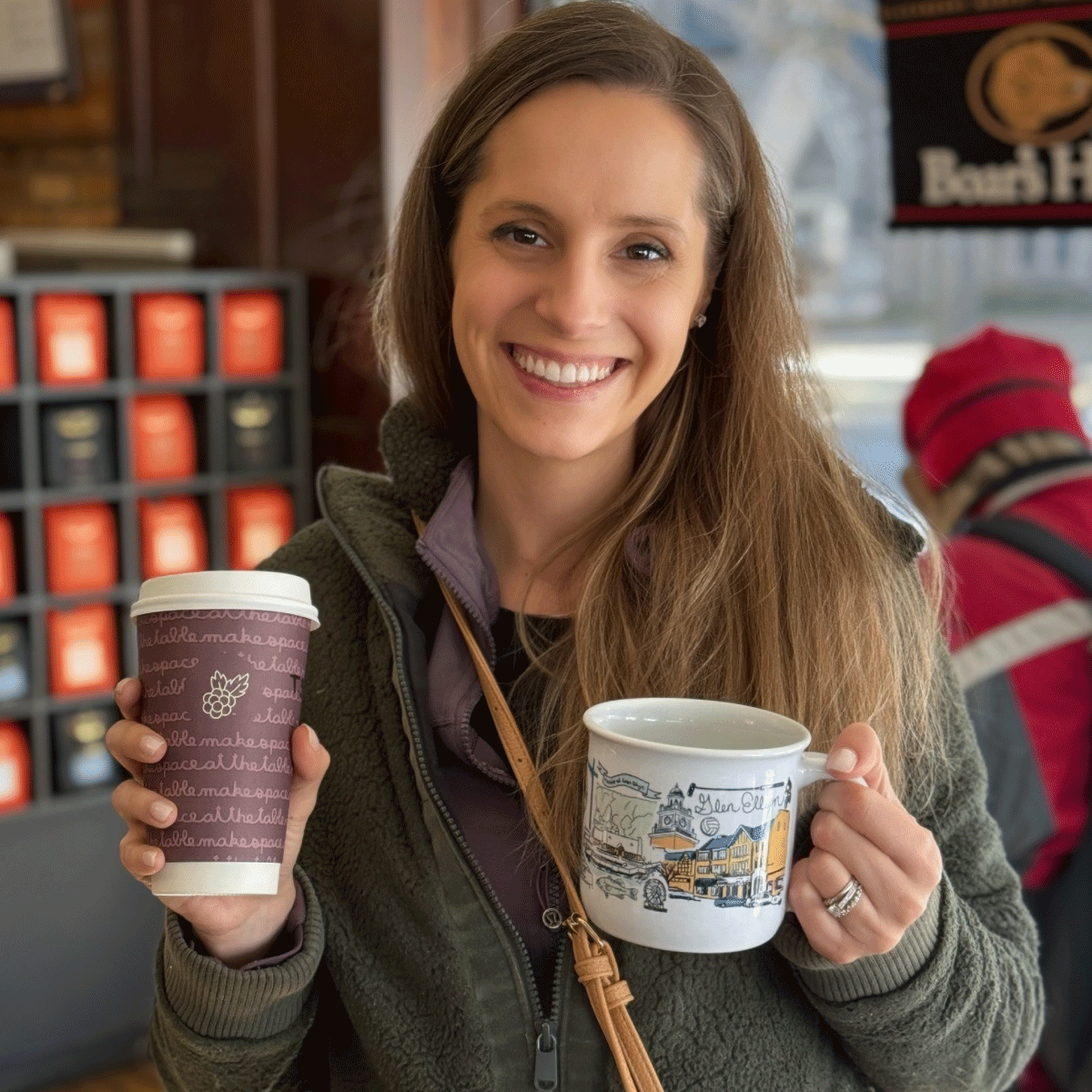 The Glen Ellyn Mug collaboration by Artist Ashley Ann