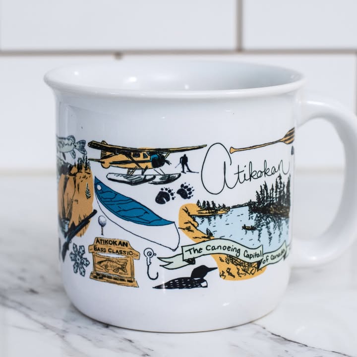 The Atikokan Mug collaboration by Artist Ashley Ann