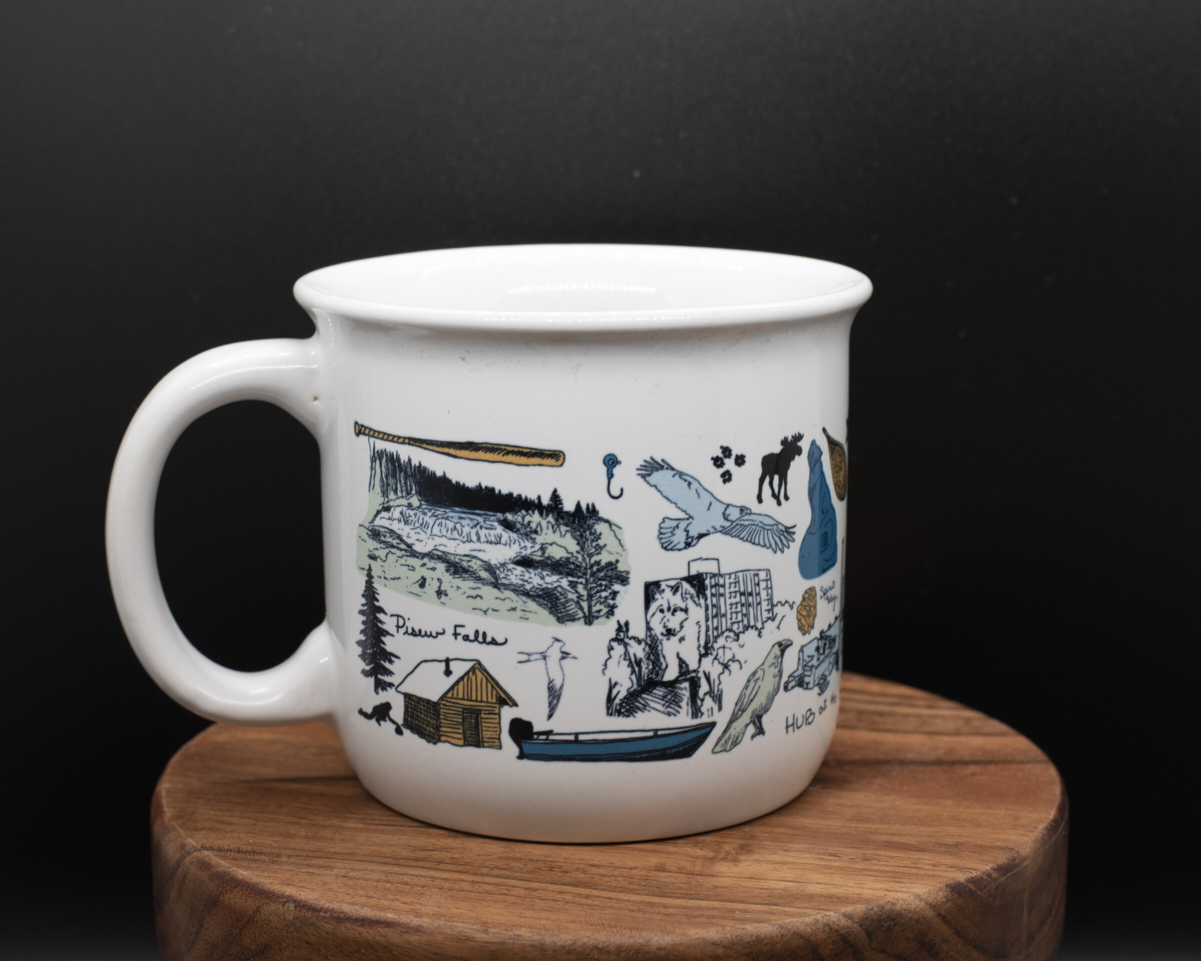 Another view of The Thompson Mug