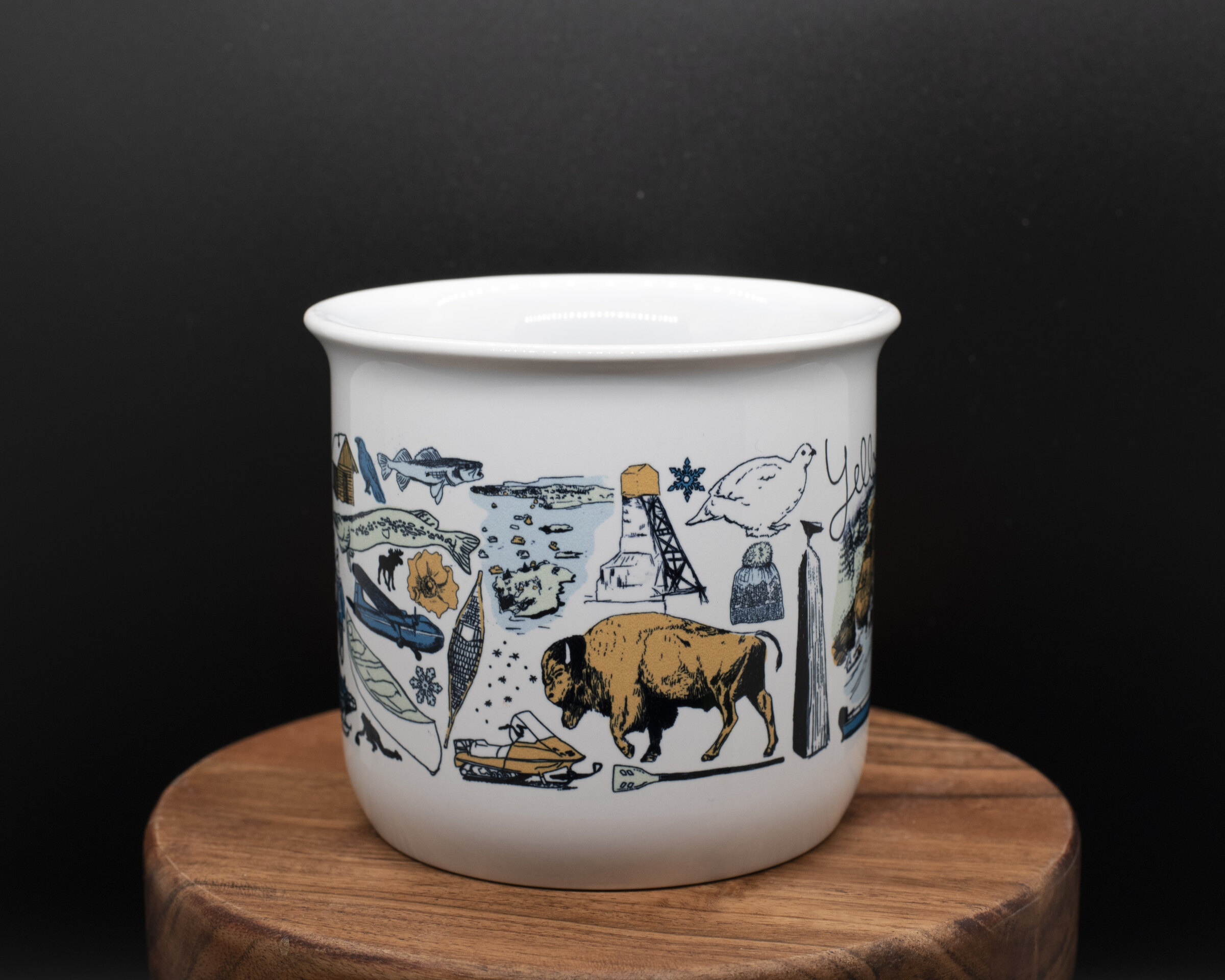 Another view of The Yellowknife Mug